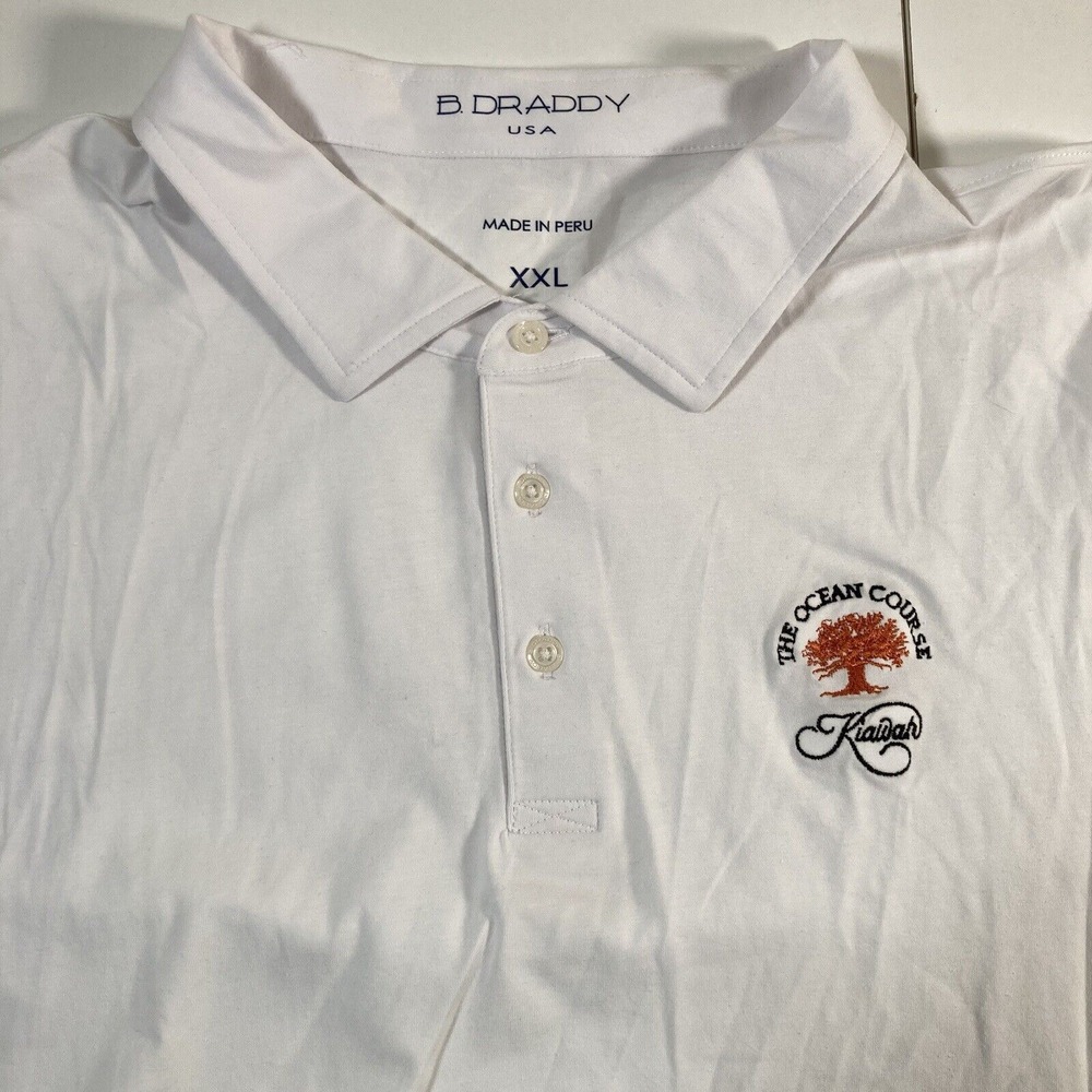 White Polo Shirt for Men